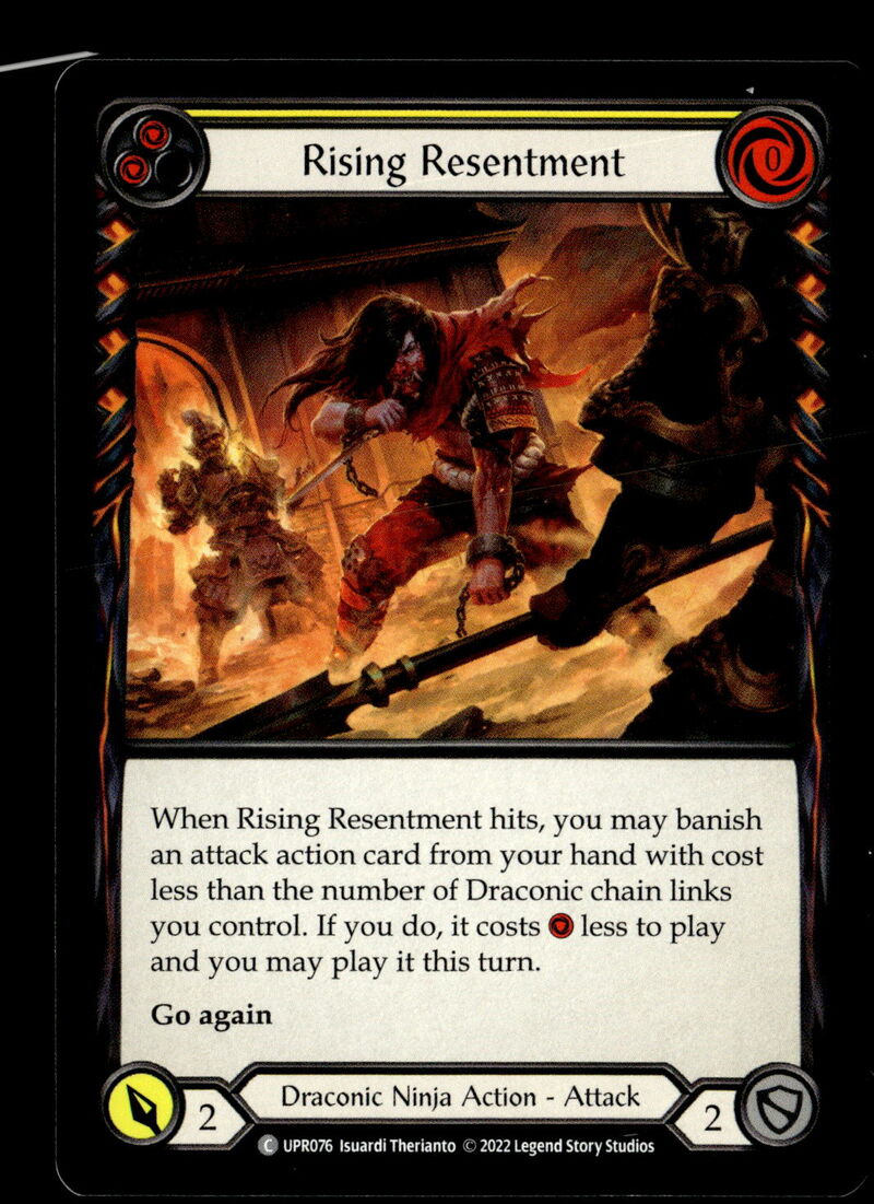 Uprising #UPR076 Rising Resentment (Yellow)