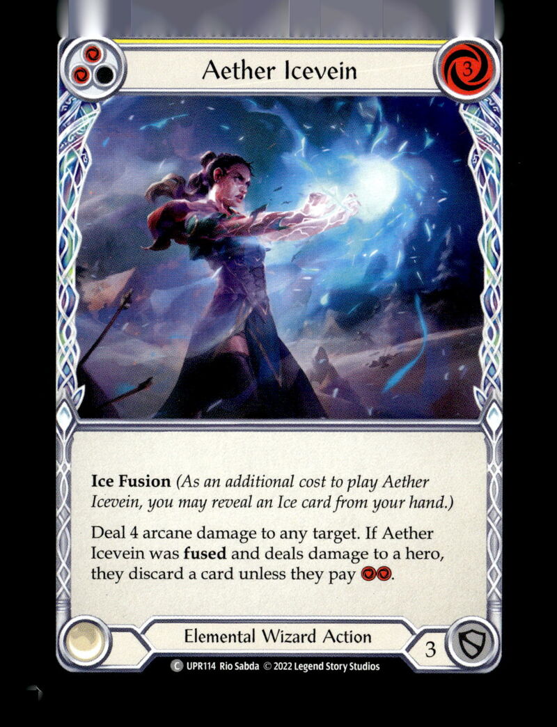 Uprising #UPR114 Aether Icevein (Yellow)