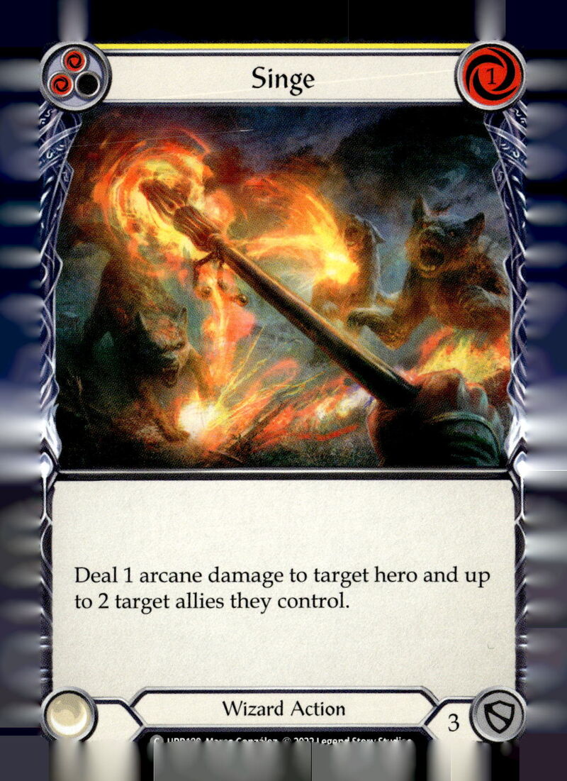 Uprising #UPR034 Rake the Embers (Yellow)