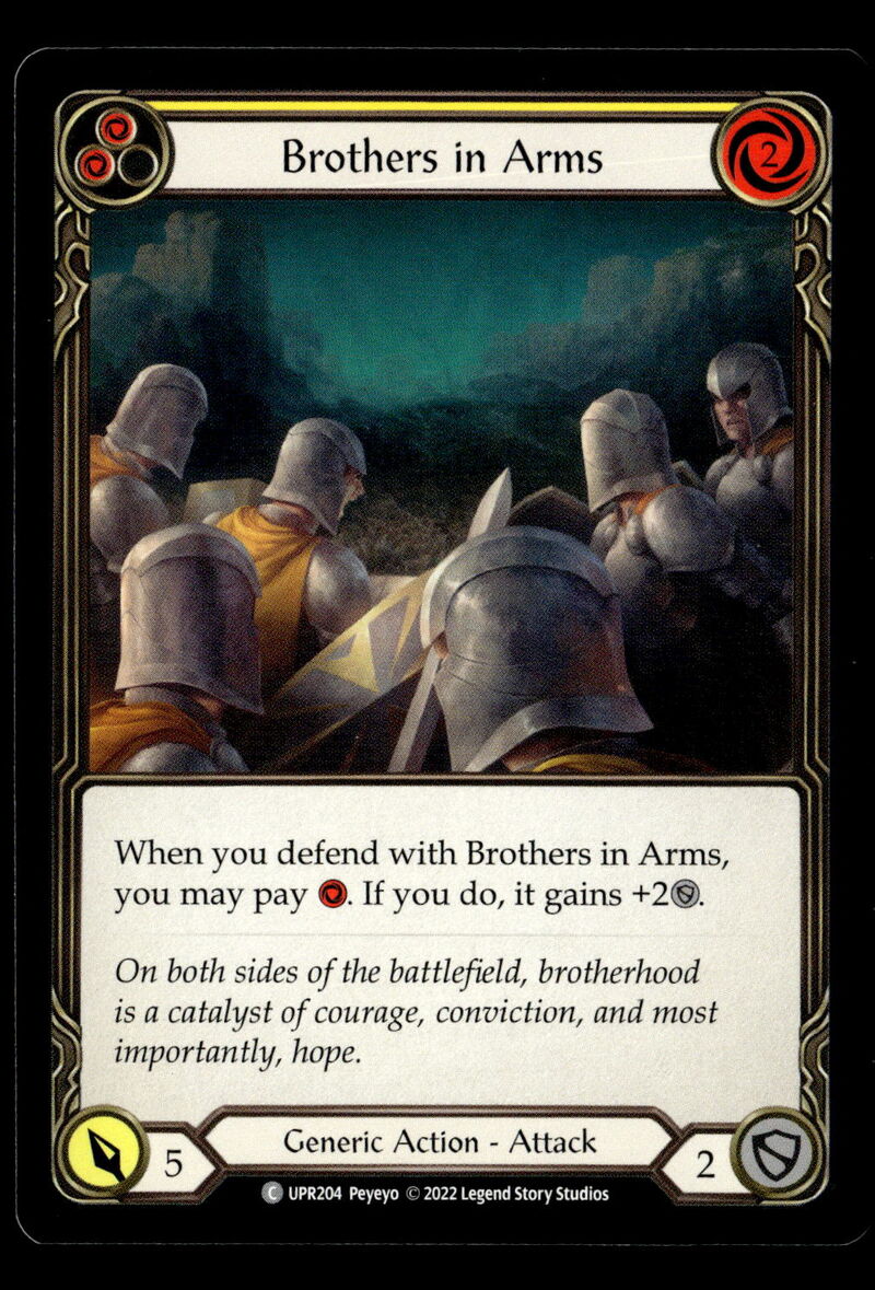 Uprising #UPR204 Brothers in Arms (Yellow)