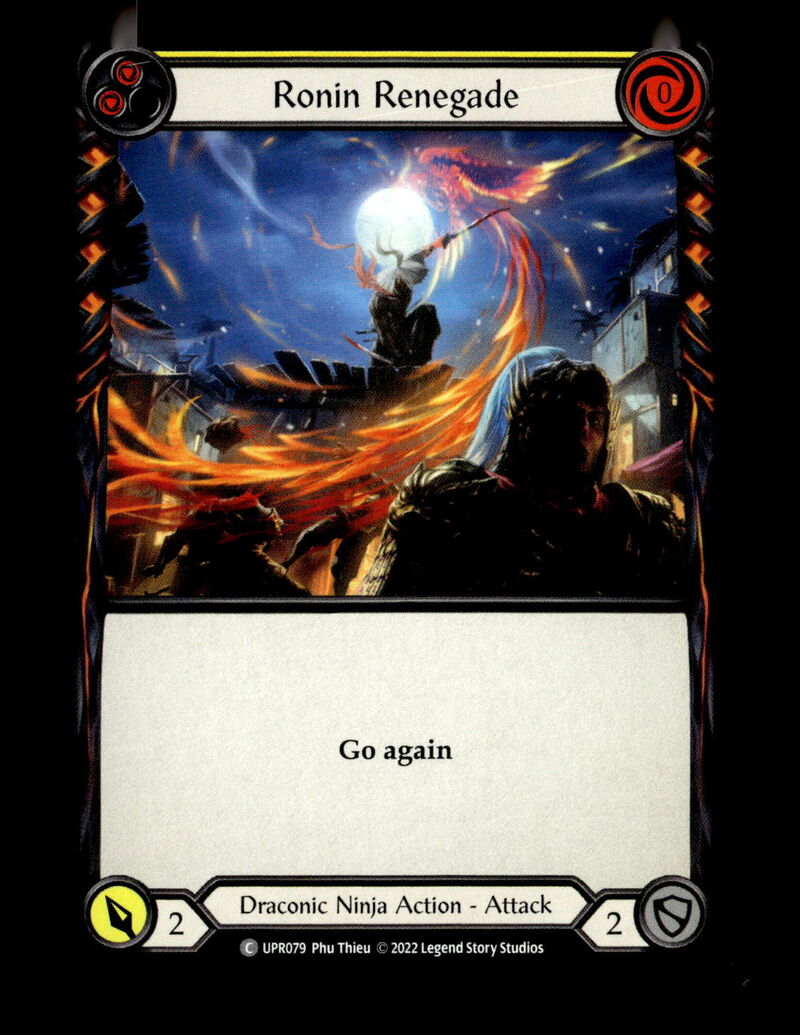 Uprising #UPR079 Ronin Renegade (Yellow)