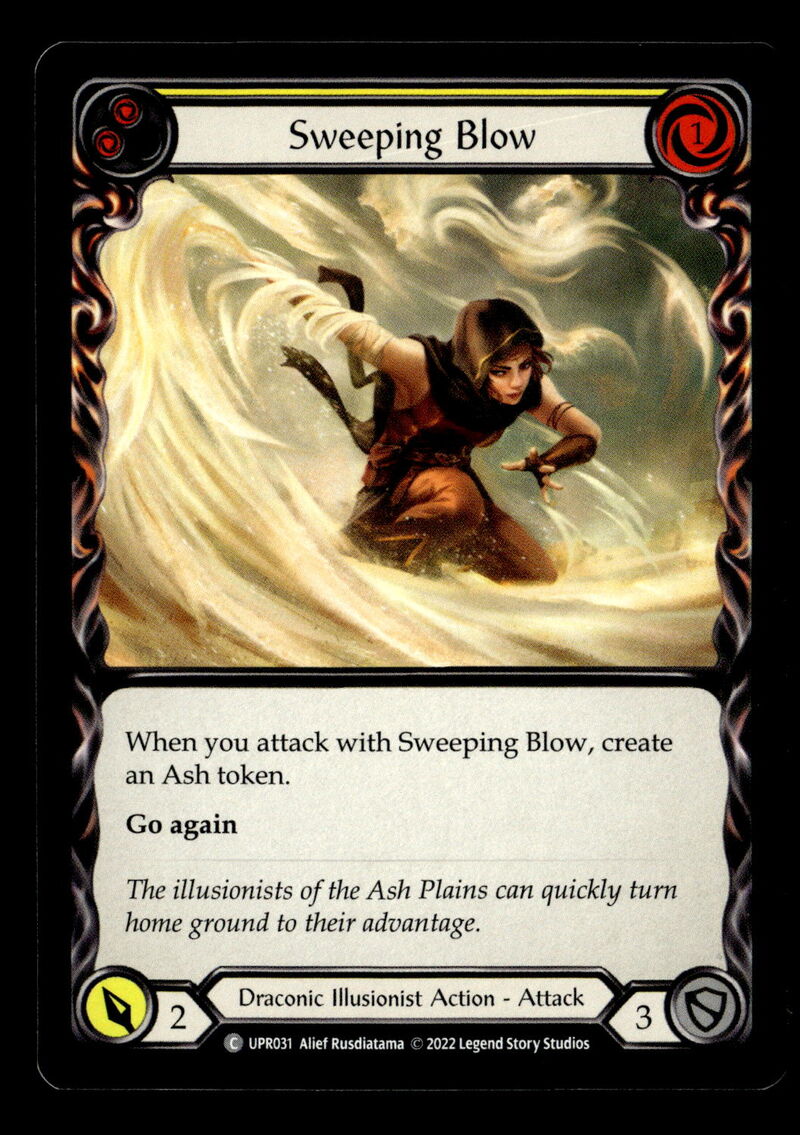 Uprising #UPR031 Sweeping Blow (Yellow)