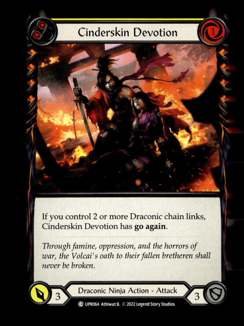 Uprising #UPR028 Embermaw Cenipai (Yellow)