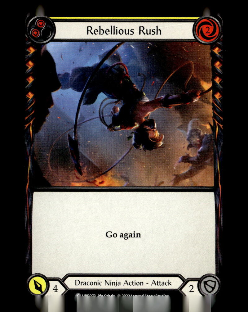 Uprising #UPR073 Rebellious Rush (Yellow)