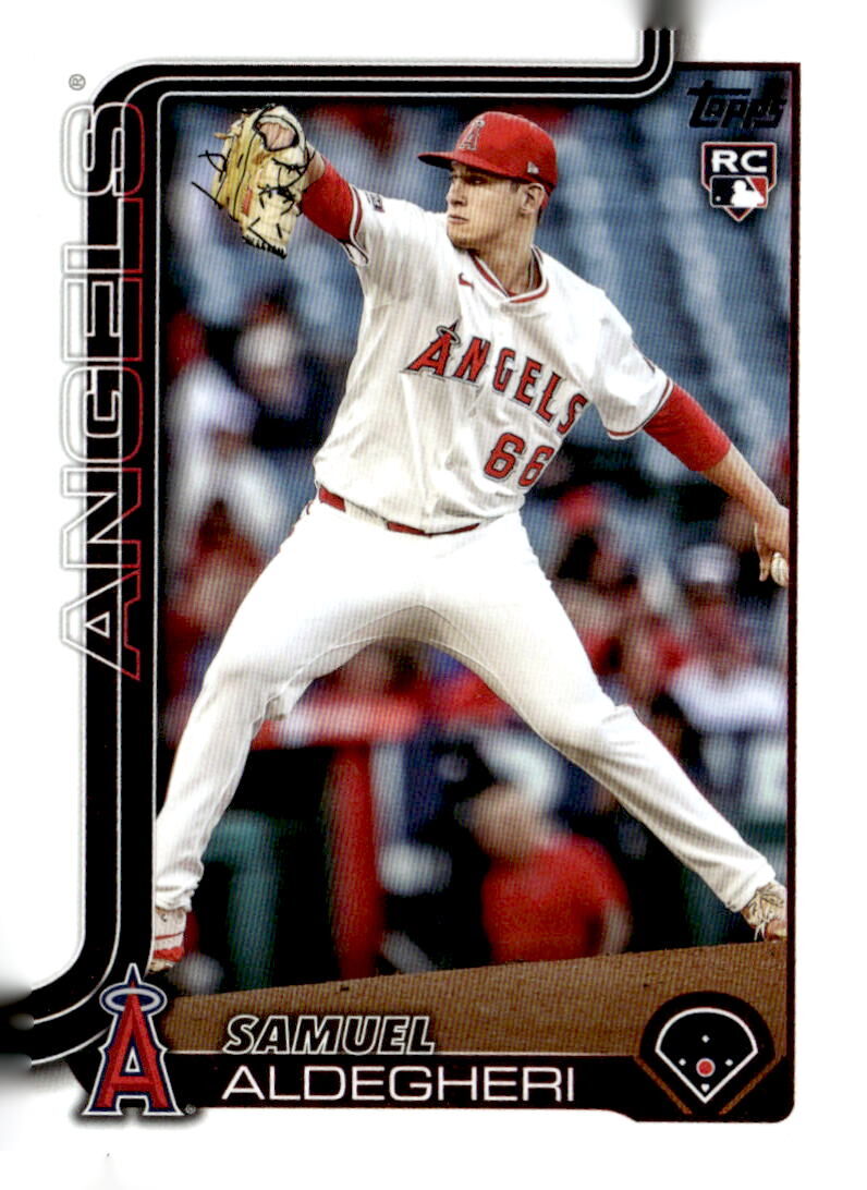2025 Topps #438 Samuel Aldegheri