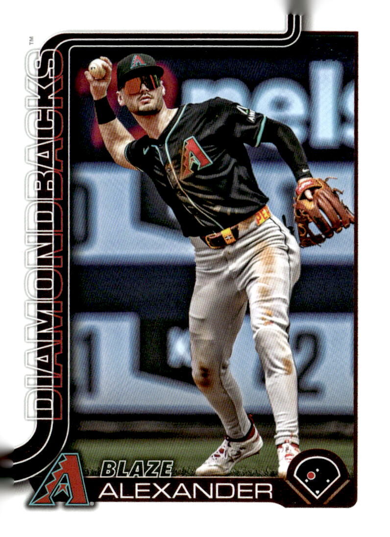 2025 Topps #499 Blaze Alexander