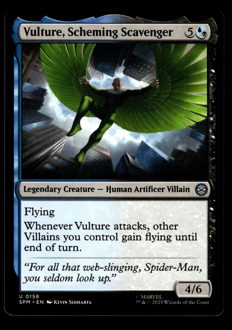 Marvel's Spider-Man #158 Vulture, Scheming Scavenger