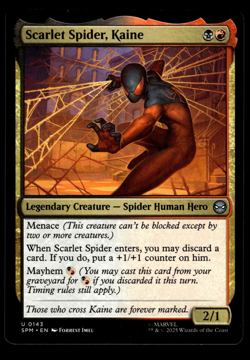 Marvel's Spider-Man #143 Scarlet Spider, Kaine