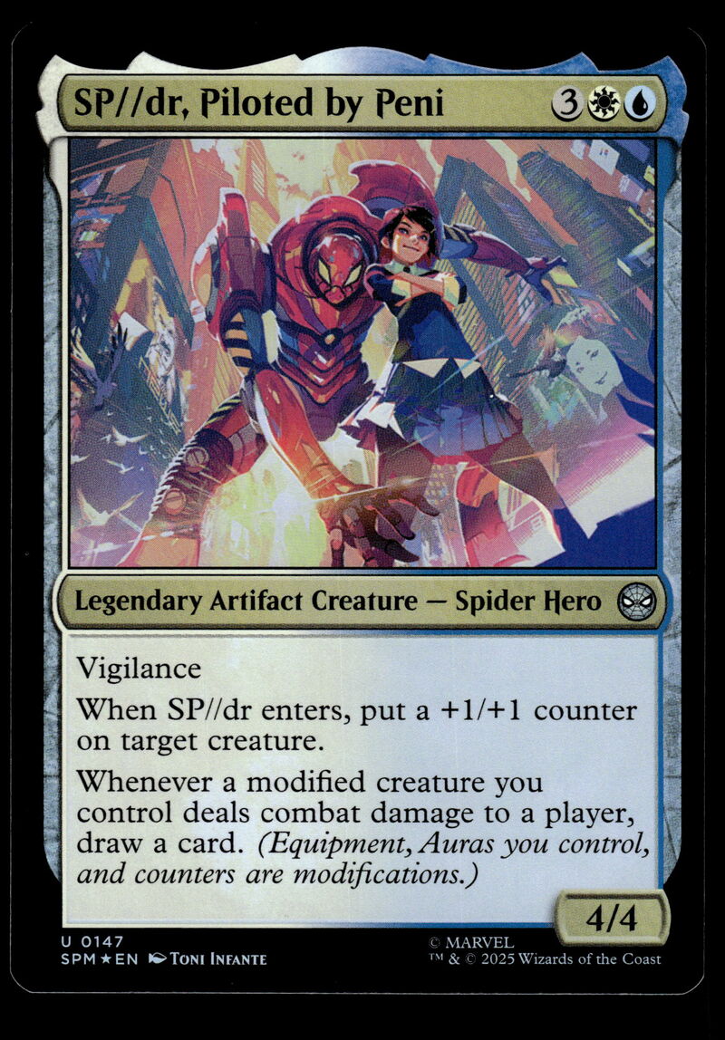 Marvel's Spider-Man #147 SP//dr, Piloted by Peni