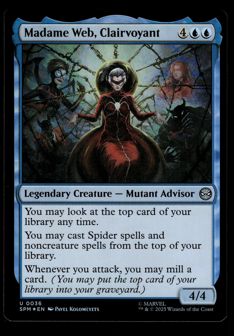 Marvel's Spider-Man #36 Madame Web, Clairvoyant