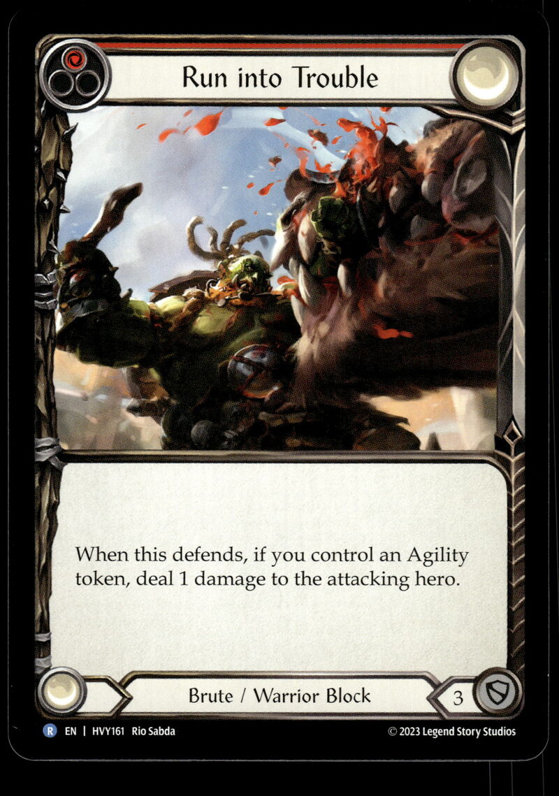 Heavy Hitters #HVY161 Run into Trouble