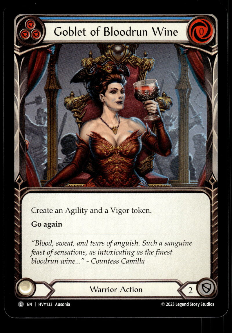 Heavy Hitters #HVY133 Goblet of Bloodrun Wine