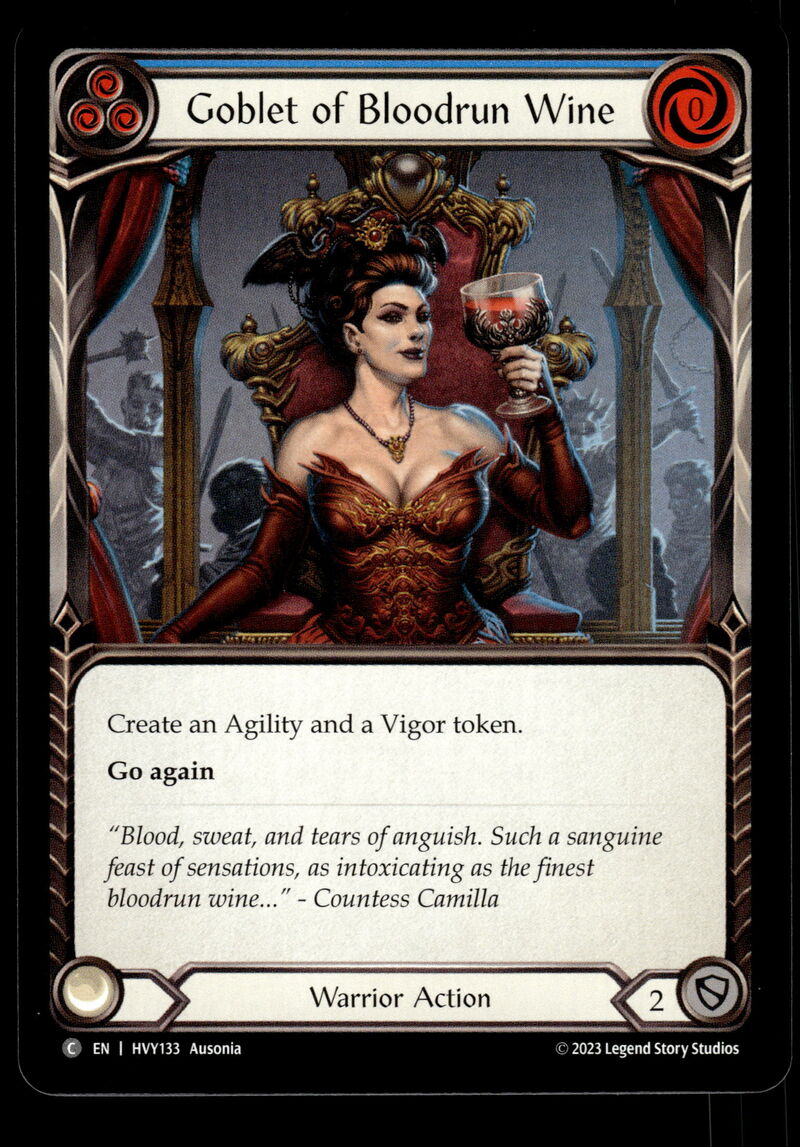 Heavy Hitters #HVY133 Goblet of Bloodrun Wine