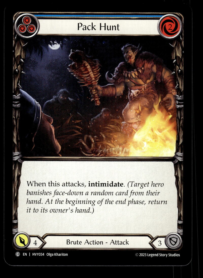 Heavy Hitters #HVY034 Pack Hunt (Blue)