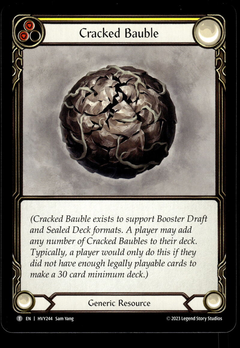 Heavy Hitters #HVY244 Cracked Bauble