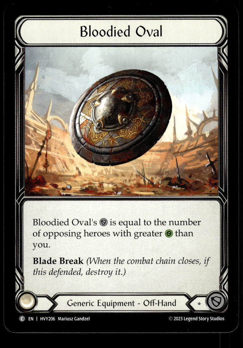 Heavy Hitters #HVY206 Bloodied Oval