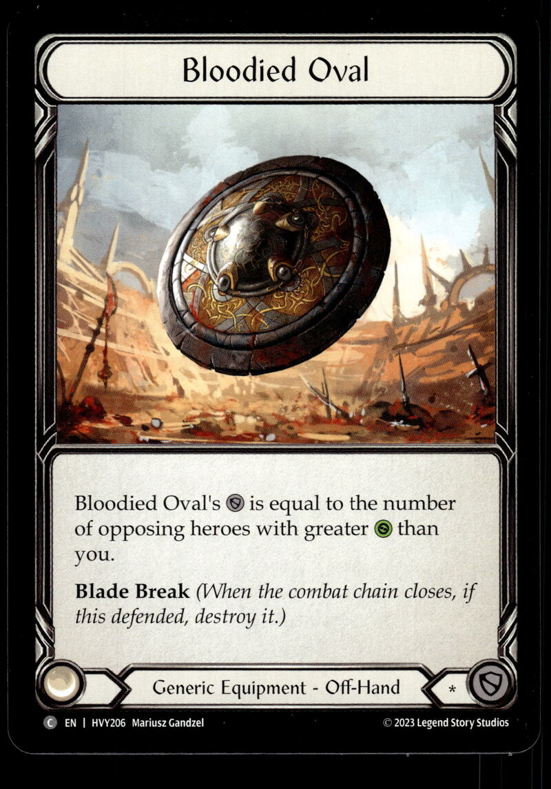 Heavy Hitters #HVY206 Bloodied Oval