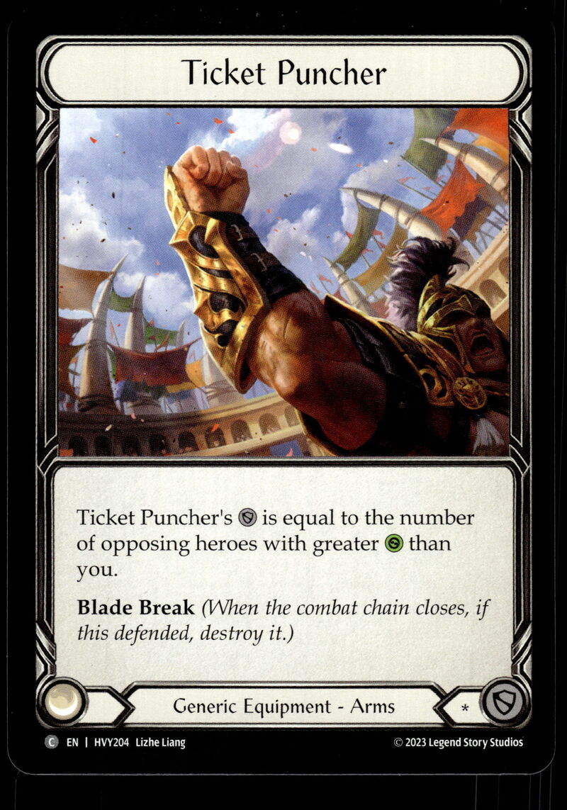 Heavy Hitters #HVY204 Ticket Puncher