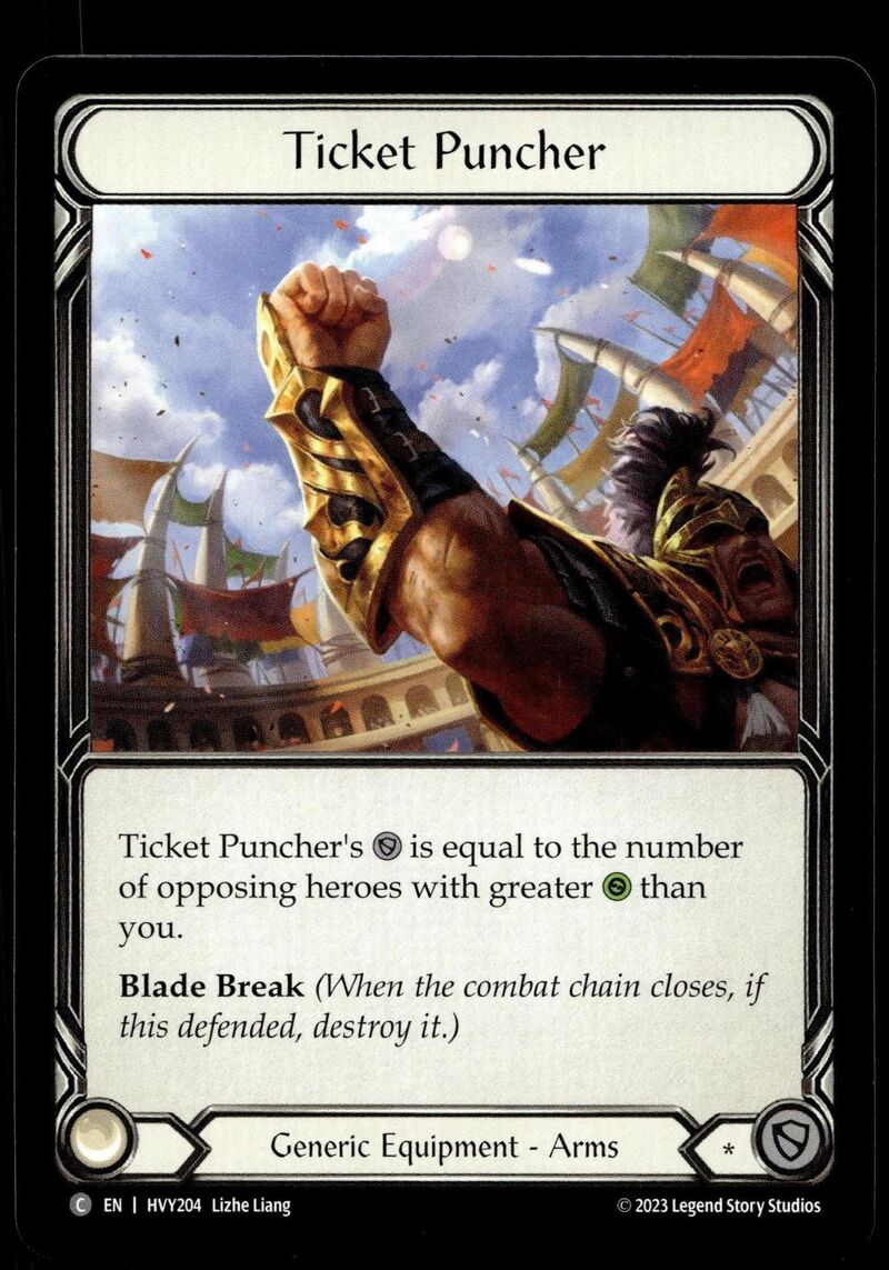 Heavy Hitters #HVY204 Ticket Puncher