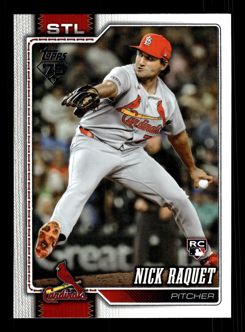 2026 Topps Series 2 #385 Nick Raquet