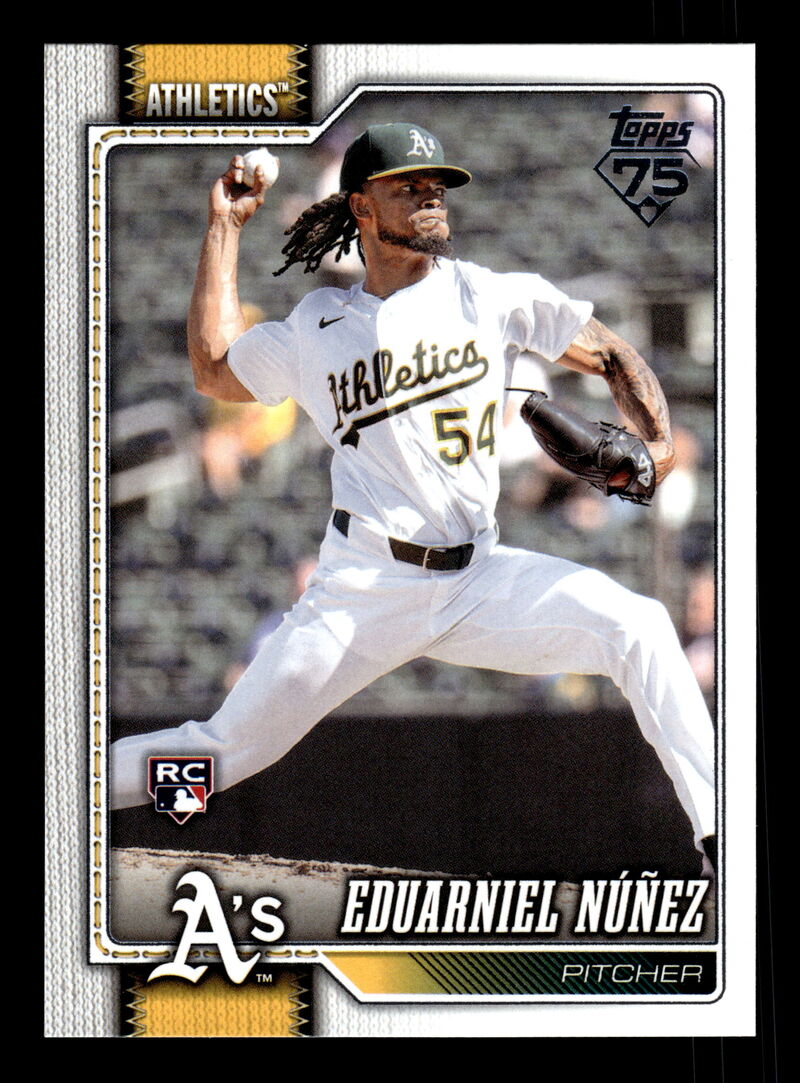 2026 Topps Series 2 #401 Eduarniel Núñez