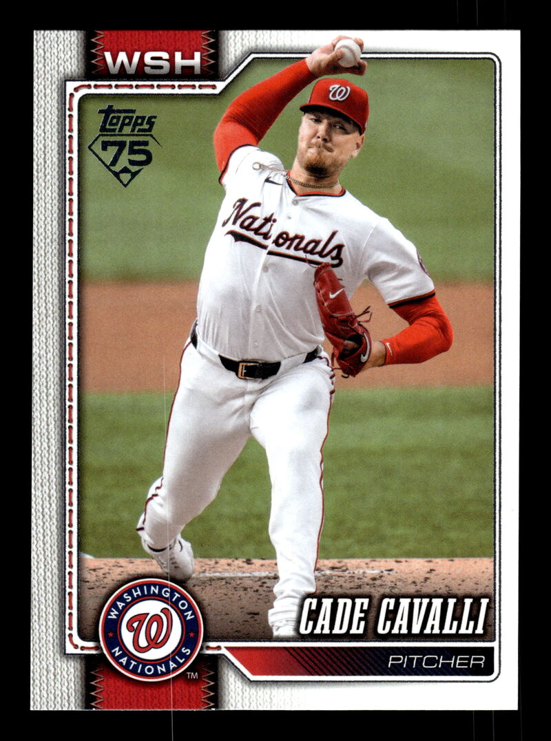 2026 Topps Series 2 #418 Cade Cavalli
