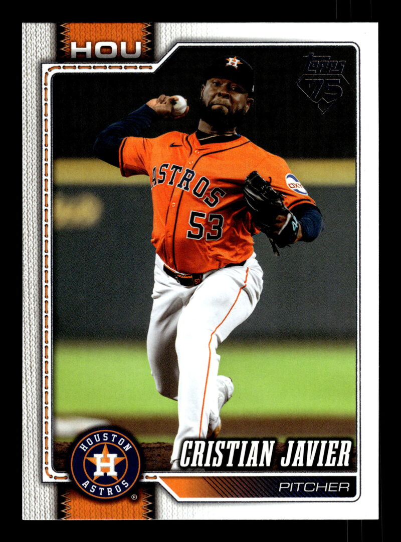 2026 Topps Series 2 #599 Cristian Javier