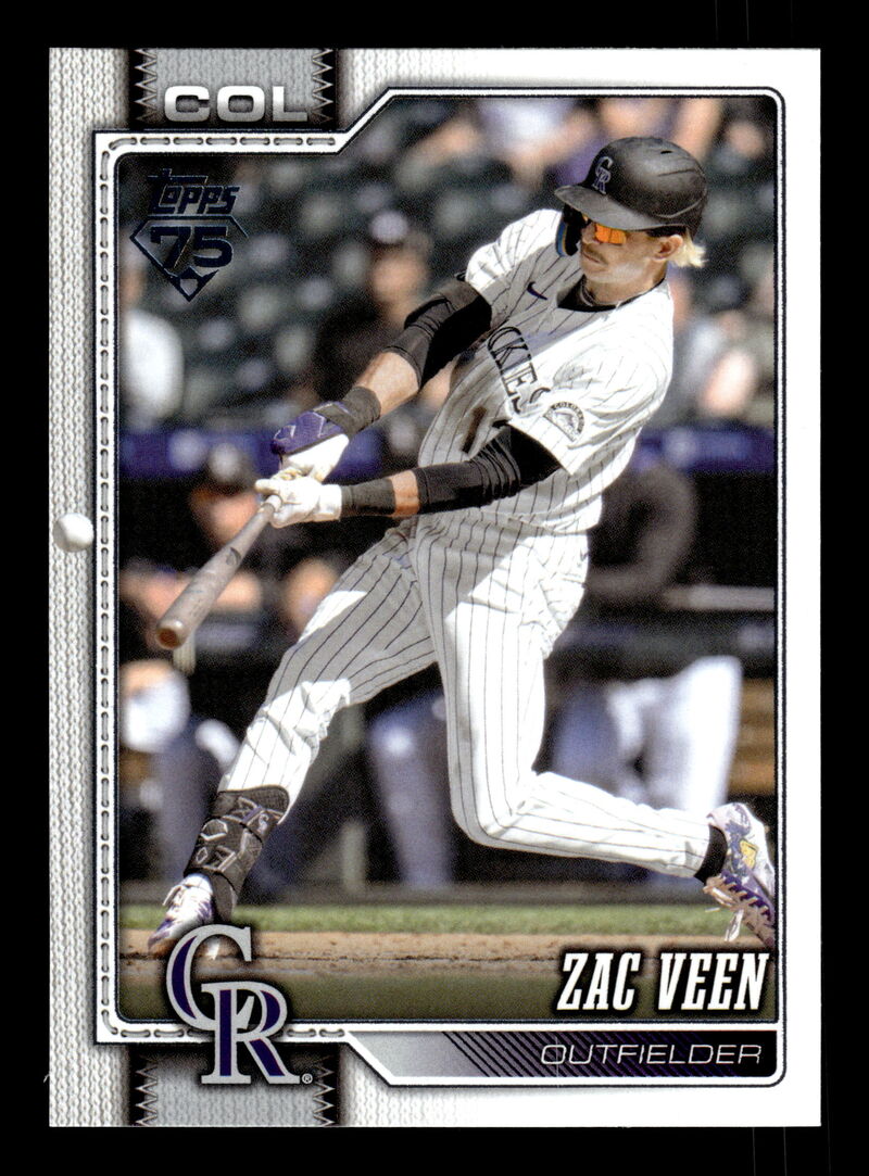 2026 Topps Series 2 #514 Zac Veen