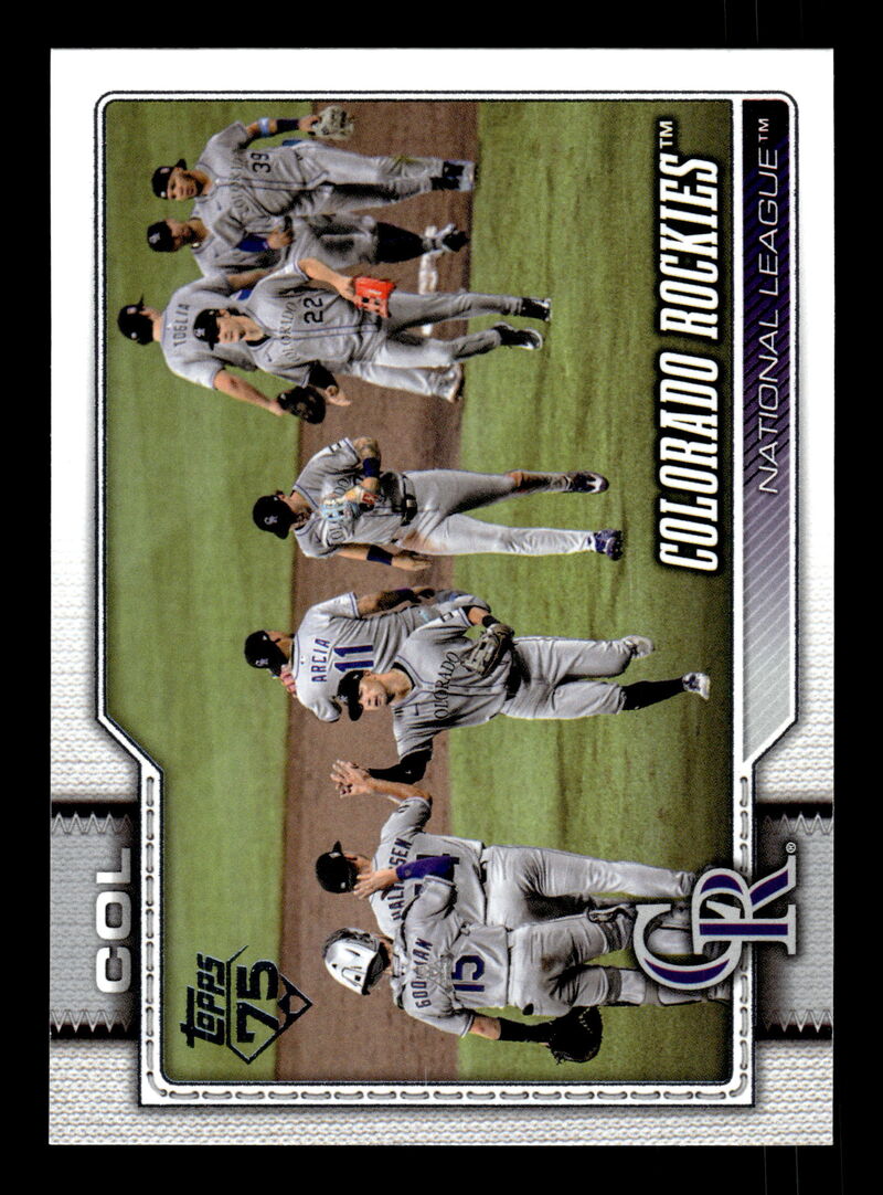 2026 Topps Series 2 #508 Colorado Rockies