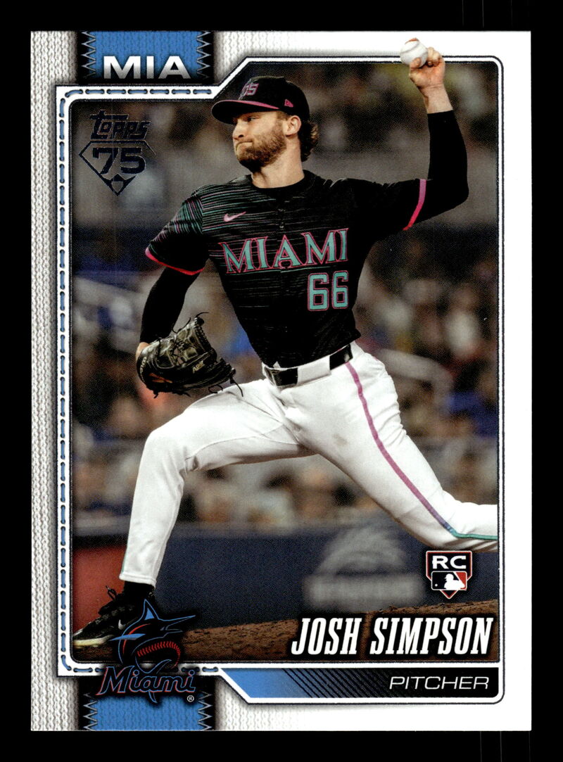 2026 Topps Series 2 #583 Josh Simpson