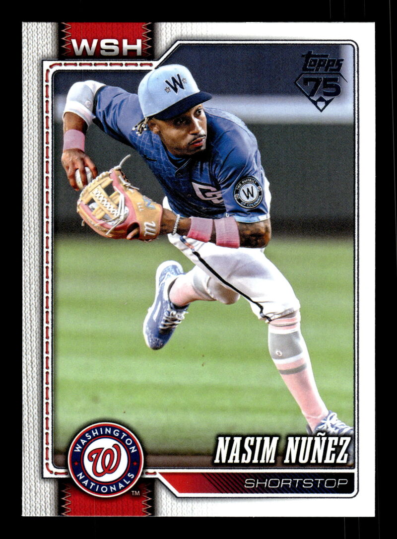 2026 Topps Series 2 #645 Nasim Nuñez