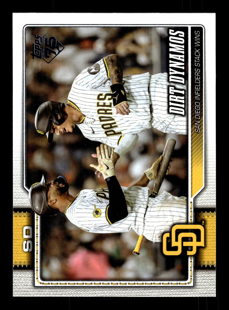 2026 Topps Series 2 #605 Dirt Dynamos (Manny Machado / Xander Bogaerts)