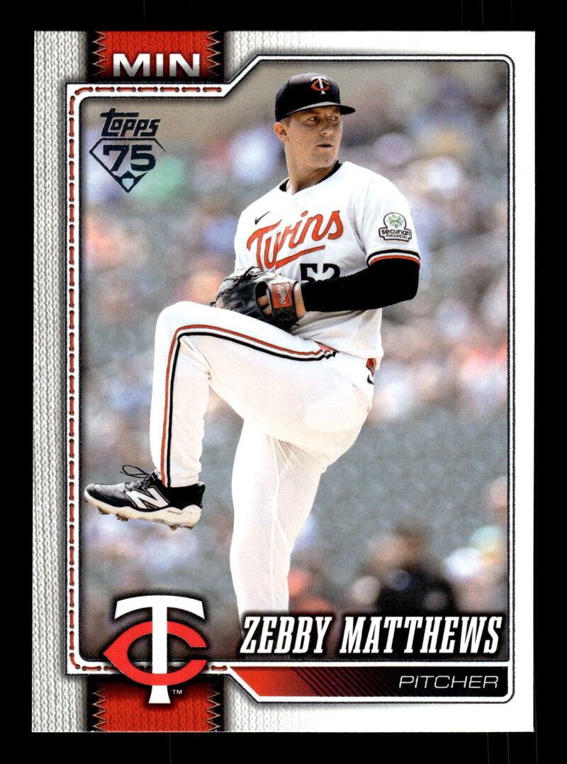 2026 Topps Series 2 #606 Zebby Matthews