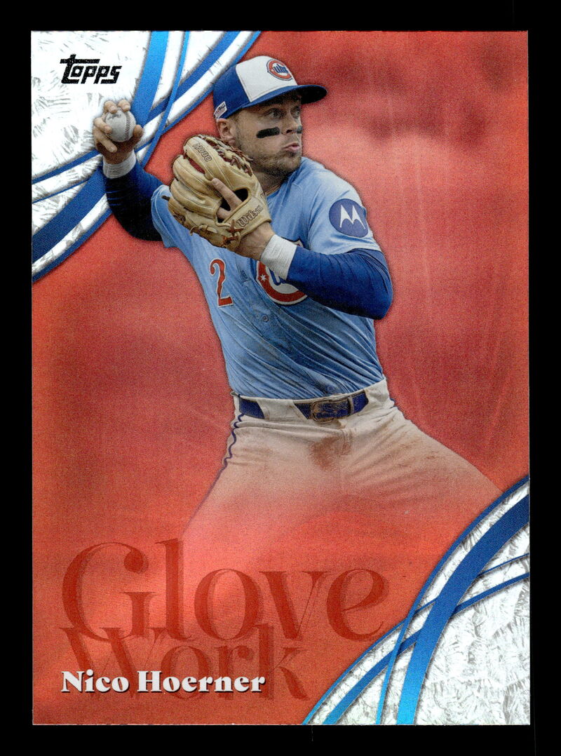 2026 Topps Series 2 #GW-35 Nico Hoerner Glove Work