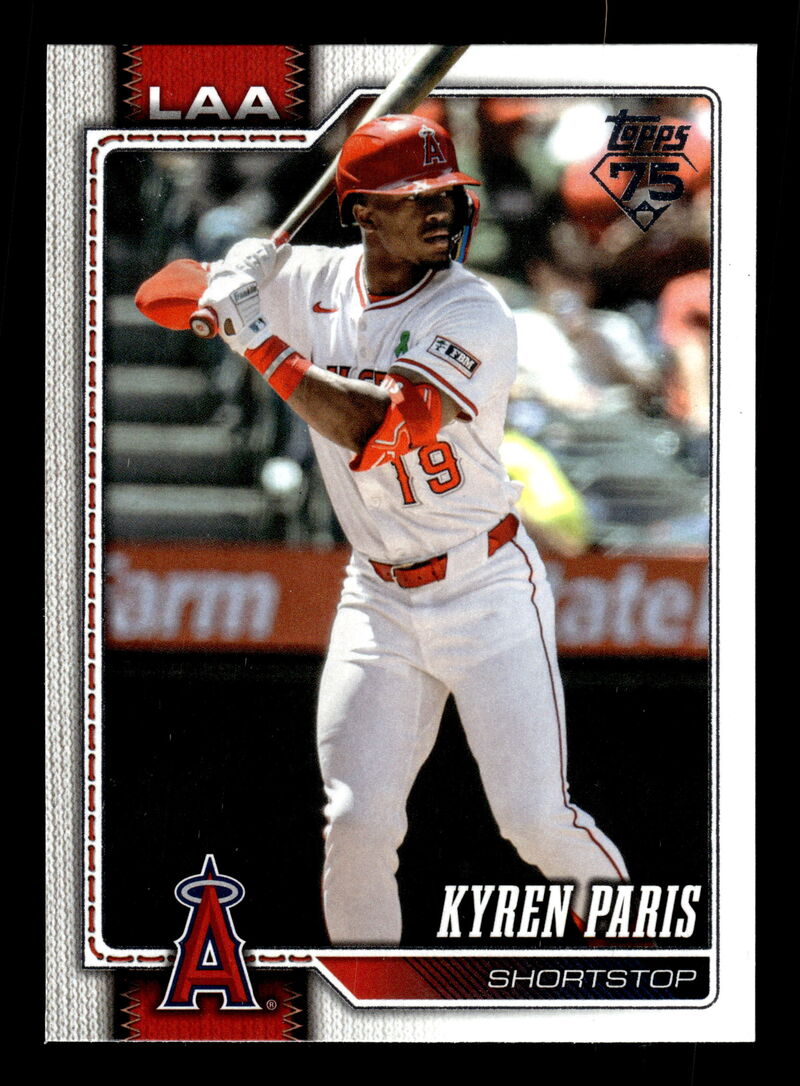 2026 Topps #378 Kyren Paris