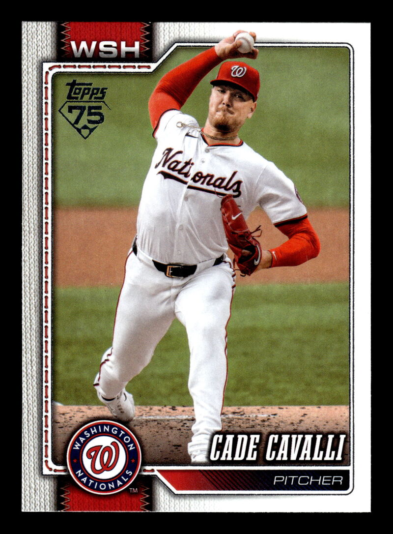 2026 Topps #418 Cade Cavalli
