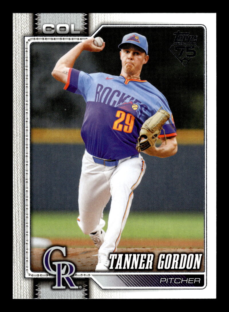 2026 Topps #444 Tanner Gordon