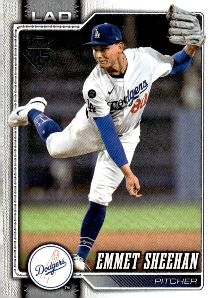 2026 Topps #524 Emmet Sheehan