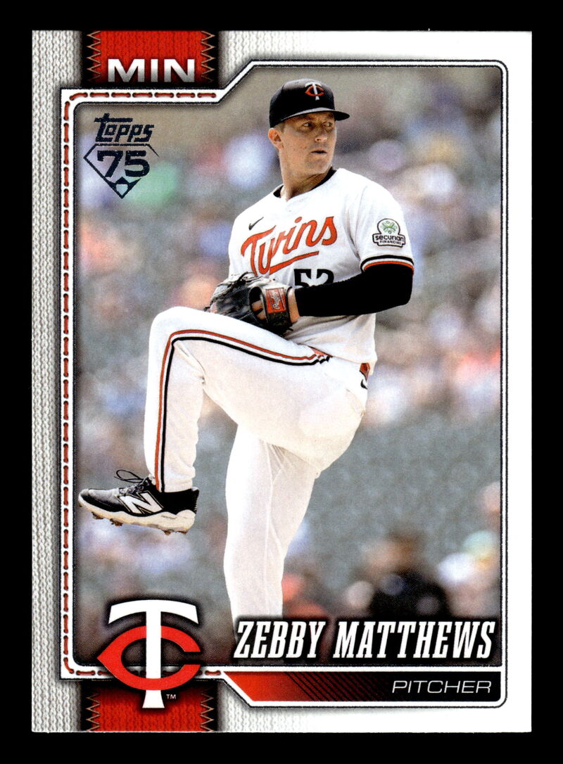 2026 Topps #606 Zebby Matthews