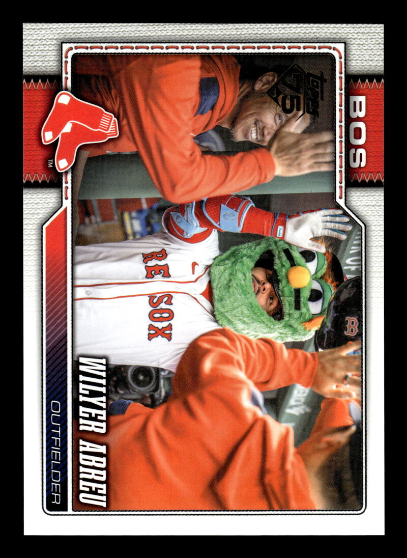 2026 Topps #677 Wilyer Abreu Team Color Border