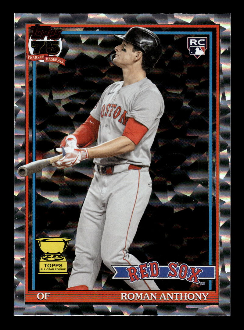 2026 Topps #91B2-11 Roman Anthony 1991 Topps Baseball 35th Anniversary Crackle Foil (Series Two)