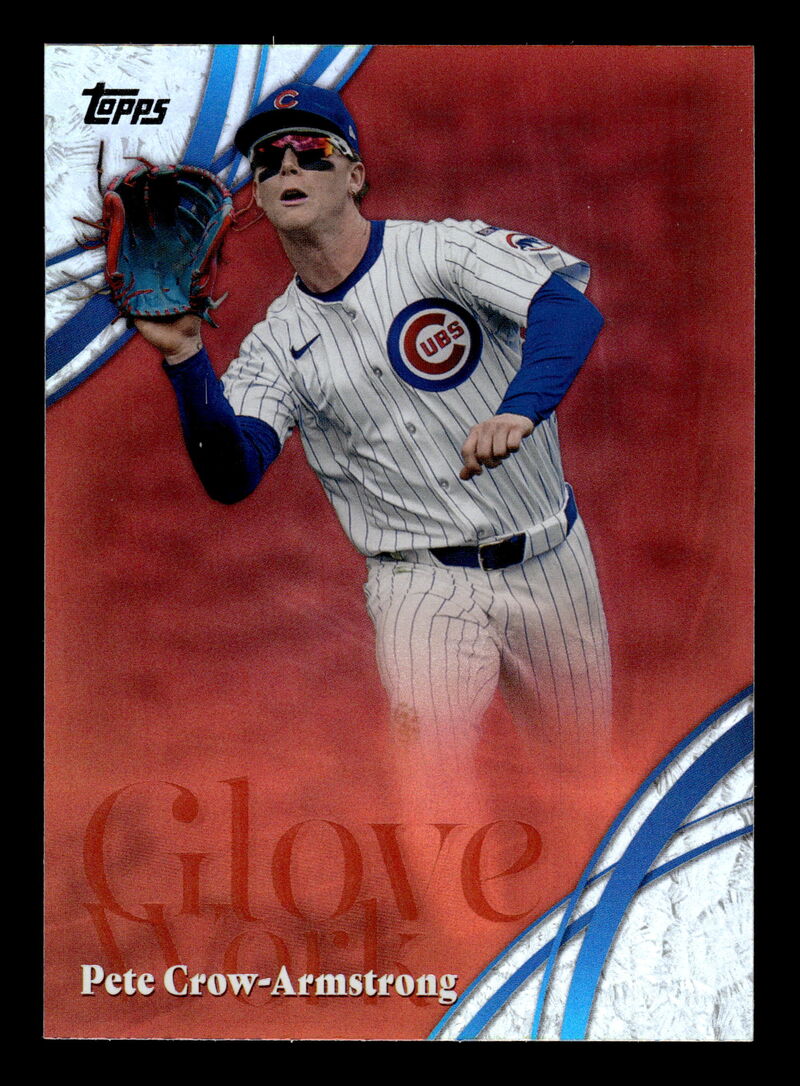 2026 Topps #GW-18 Pete Crow-Armstrong Glove Work