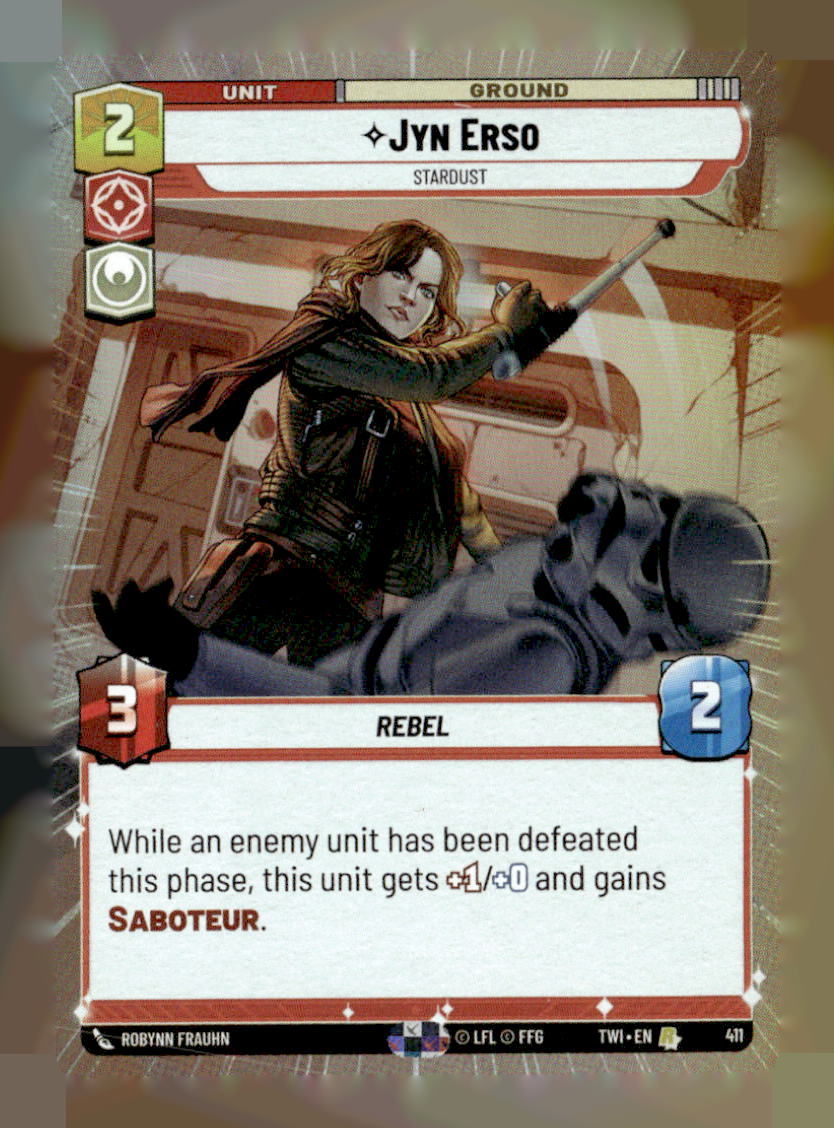 Jyn Erso Foil | Star Wars Unlimited TCG